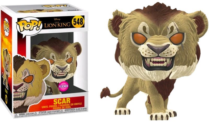 Funko Pop! The Lion King: Scar (Flocked 