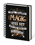 Harry Potter A5 notitieboek Magic - Filmspullen.nl