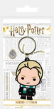 Harry Potter sleutelhanger Draco Malfoy met Slytherin sjaal chibi - Filmspullen.nl