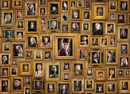 Harry Potter schilderijen puzzel 1000 stukjes Clementoni Impossible - filmspullen.nl
