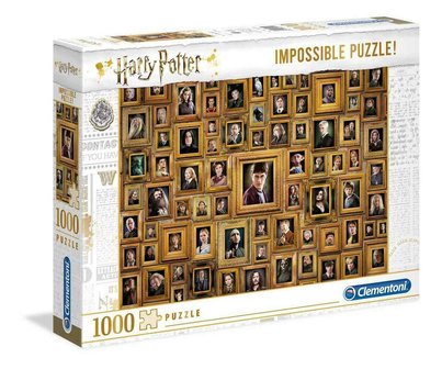 Harry Potter schilderijen puzzel 1000 stukjes Clementoni Impossible - filmspullen.nl