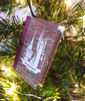 Harry Potter Hogwarts A History kerstornament - filmspullen.nl