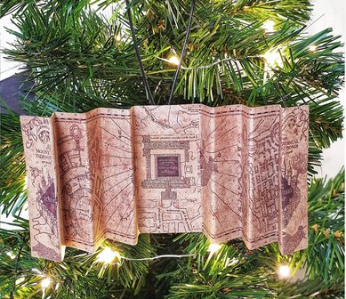 Harry Potter Marauders Map kerstornament - filmspullen.nl