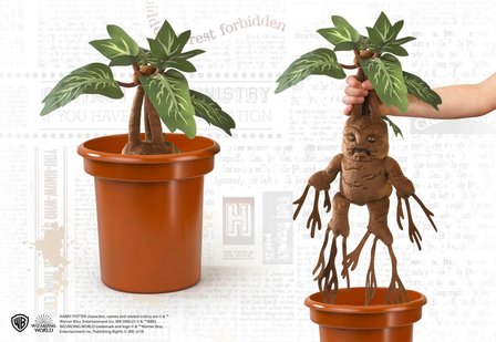 Harry Potter Mandrake interactieve knuffel - filmspullen.nl