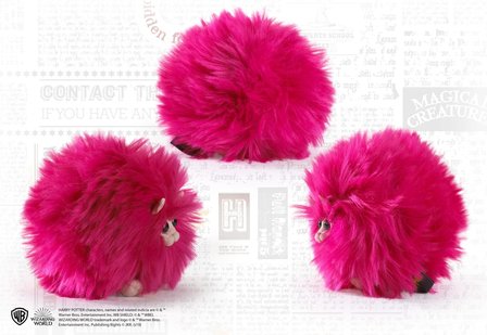 Harry Potter Pygmy Puff knuffel roze - filmspullen.nl