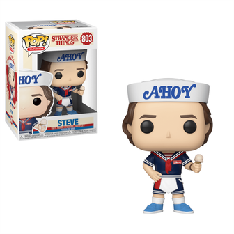 Funko Pop! Stranger Things: Steve with Hat and Ice Cream - filmspullen.nl