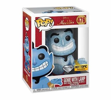 Funko Pop! Aladdin: Genie with Lamp (Glitter) Hot Topic Exclusive - Filmspullen.nl