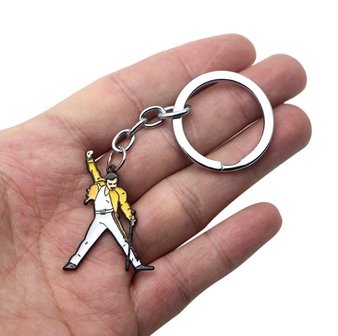 Queen: Freddie Mercury keychain