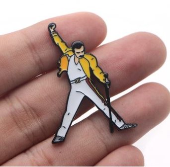 Queen Freddie Mercury pin/badge - Filmspullen.nl