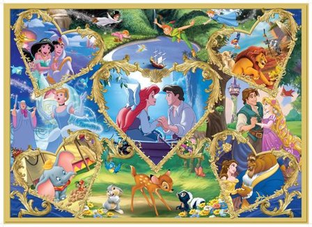 picknick Grillig schattig Disney Movie Magic puzzel 1000 stukjes - Filmspullen