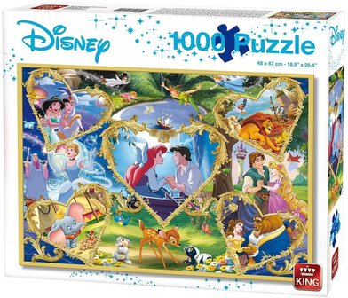 Disney Movie Magic puzzel 1000 stukjes - Filmspullen.nl