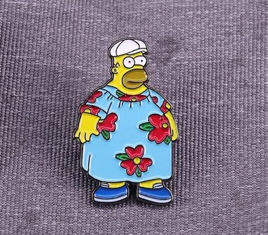 Homer Simpson: King Size Homer / Homer Muumuu pin - Filmspullen.nl