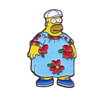 Homer Simpson: King Size Homer / Homer Muumuu pin - Filmspullen.nl