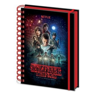 Stranger Things A5 notitieboek seizoen 1 - Filmspullen.nl