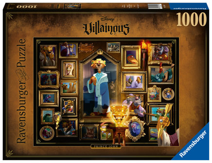 Disney Ravensburger puzzel Villainous Prince John [1000 stukjes]