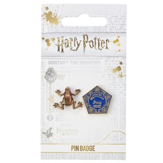 Harry Potter Chocolate Frog pin set - filmspullen.nl