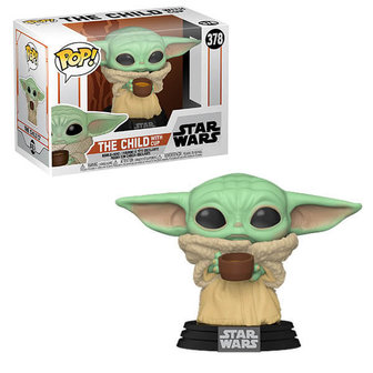 Funko Pop! Star Wars - The Mandalorian: The Child with Cup (Baby Yoda)