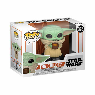 Funko Pop! Star Wars - The Mandalorian: The Child with Cup (Baby Yoda)