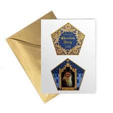 Harry Potter Chocolate Frog 3D wenskaart - filmspullen.nl