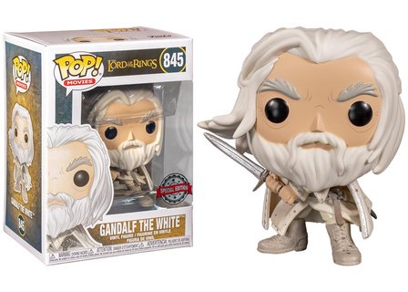 Funko Pop! Lord of the Rings: Gandalf the White [Exclusive] - Filmspullen.nl