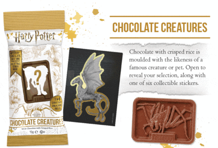Harry Potter Chocolate Creature - Filmspullen.nl