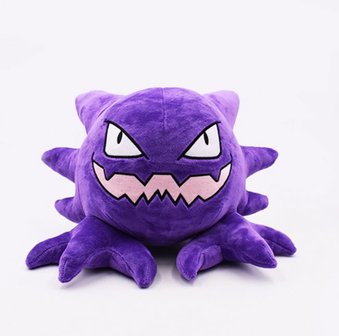 Pok&eacute;mon: Haunter pluche knuffel - filmspullen.nl