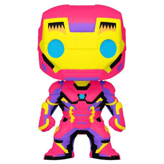 Funko Marvel: Black Light - Iron Man [Exclusive] - filmspullen.nl