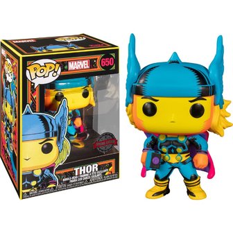 Funko Marvel: Black Light - Thor [Exclusive] - filmspullen.nl