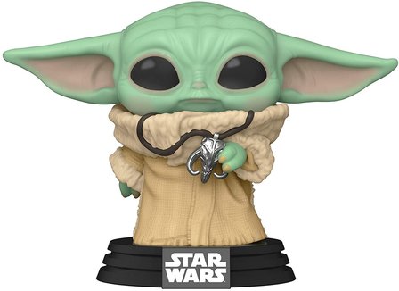 Funko Pop! Star Wars: The Mandalorian - The Child with Pendant [NYCC Exclusive] - filmspullen.nl