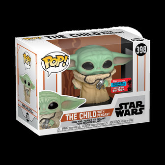 Funko Pop! Star Wars: The Mandalorian - The Child with Pendant [NYCC Exclusive] - filmspullen.nl