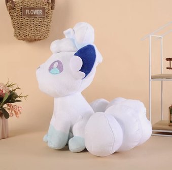 Pok&eacute;mon knuffel van Alola Vulpix (20 cm) - Filmspullen.nl