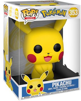 Funko Pop! Pok&eacute;mon: Pikachu 10&#039;&#039; inch - filmspullen.nl