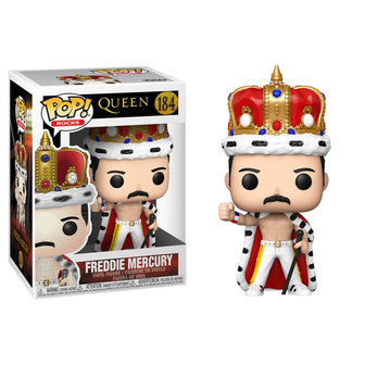 Funko Pop! Rocks: Queen - Freddie Mercury King - Filmspullen.nl