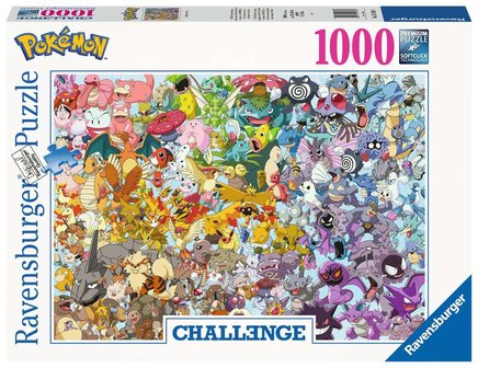 Pok&eacute;mon puzzel Challenge [1000 stukjes] - filmspullen.nl