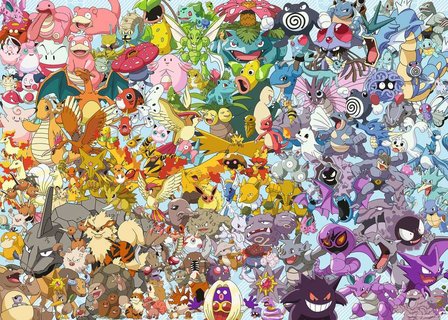 Pok&eacute;mon puzzel Challenge [1000 stukjes] - filmspullen.nl