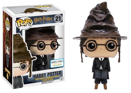 Funko Pop! Harry Potter with Sorting Hat - Filmspullen.nl