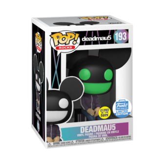 Funko Pop! Rocks: Deadmau5 [Glow in the Dark] [Funko Shop Exclusive] - filmspullen.nl