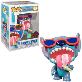 Funko Pop! Disney: Lilo &amp; Stitch - Summer Stitch [Scented] [Exclusive] - filmspullen.nl