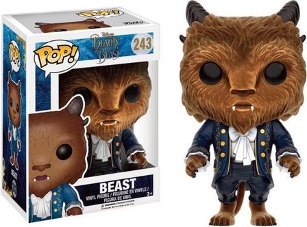 Funko Pop! Beauty and the Beast: Beast (Flocked) - Filmspullen.nl