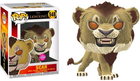 Funko Pop! The Lion King: Scar (Flocked) - Filmspullen.nl