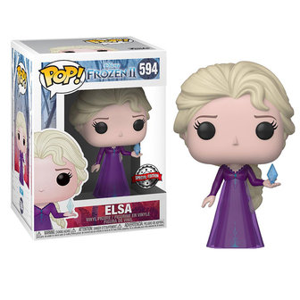 Funko Pop! Frozen 2: Elsa #594 [Amazon Exclusive] - filmspullen.nl