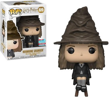 Funko Pop! Harry Potter: Hermione Sorting Hat [NYCC Exclusive] - filmspullen.nl