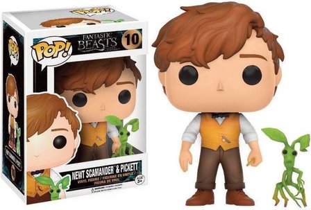 Funko Pop! Fantastic Beasts: Newt with Pickett - Filmspullen.nl