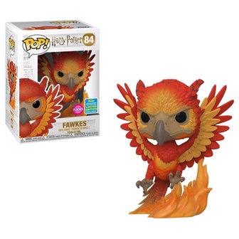 Funko Pop! Harry Potter: Fawkes [Flocked] [SDCC Exclusive] - Filmspullen.nl