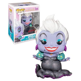 Funko Pop! Disney: The Little Mermaid - Ursula with Eels [Exclusive] [Diamond] - filmspullen.nl