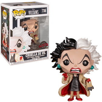 Funko Pop! Disney: Cruella de Vil [Exclusive] [Diamond] - filmspullen.nl