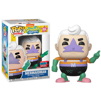 Funko Pop! Spongebob: Mermaidman [NYCC Exclusive] - filmspullen.nl