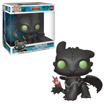 Funko Pop! How to Train Your Dragon - Toothless 10&#039;&#039; inch [Exclusive] - filmspullen.nl