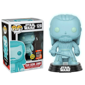 Funko Pop! Star Wars: Qui Gon Jinn [Galactic Convention Exclusive] - filmspullen.nl