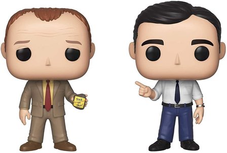 Funko Pop! The Office: Toby vs Michael Scott 2-pack - filmspullen.nl